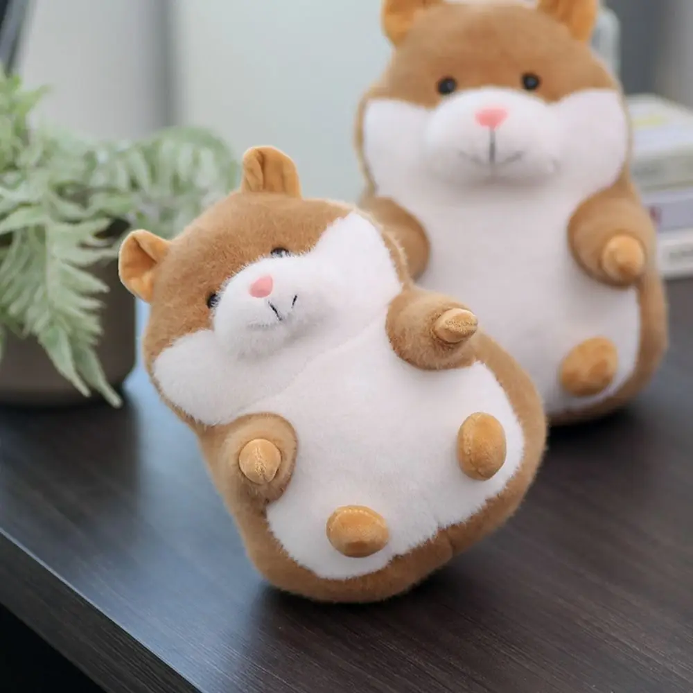 かわいい PP 綿ハムスターぬいぐるみリアルなソフト動物マウスぬいぐるみ枕コレクション漫画ハムスターぬいぐるみ家の装飾
