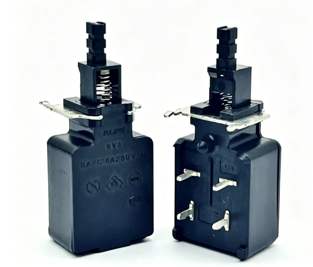 SDKVE30100 Self-locking TV KV3 Push Button Switch 8A/128A250V 1pcs