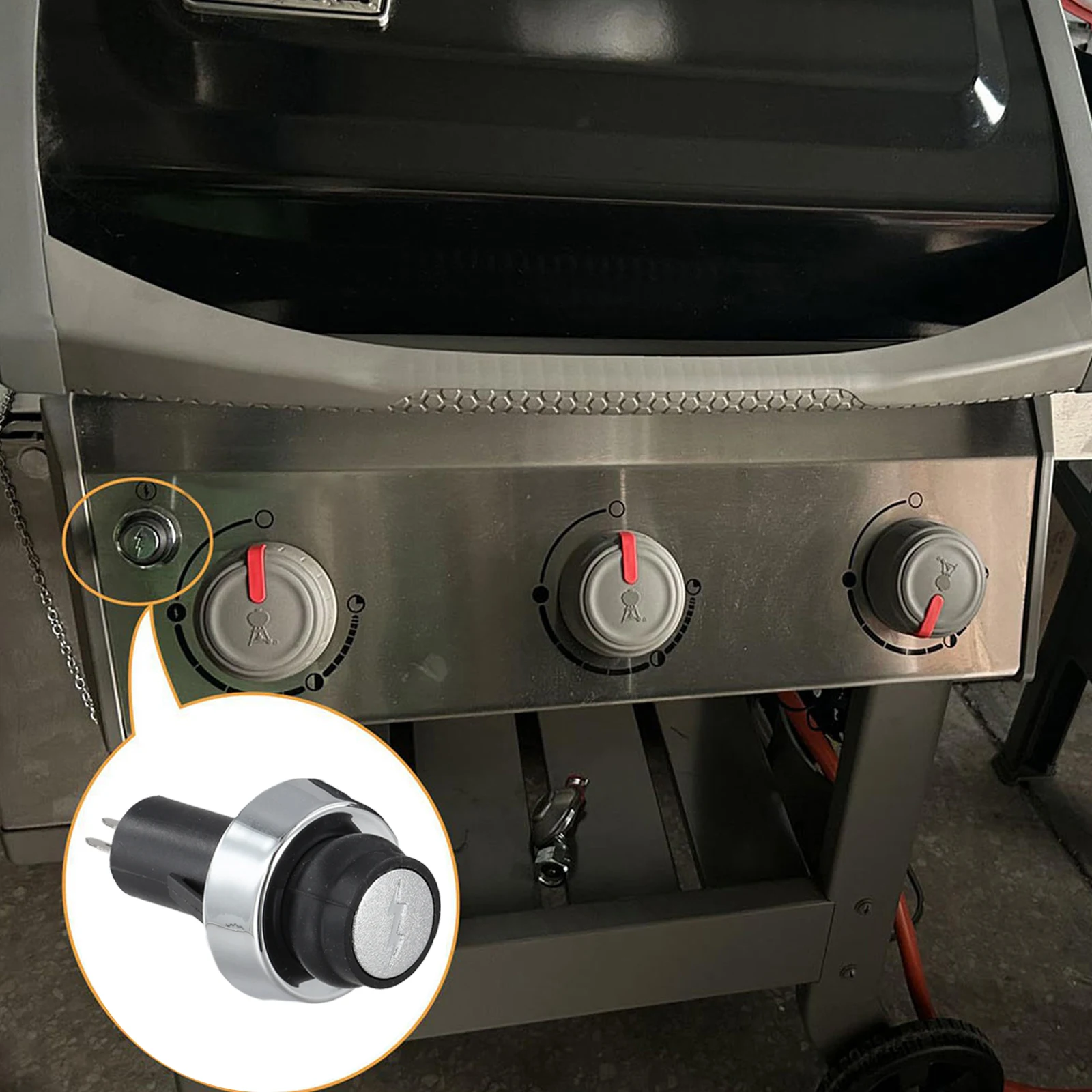 Upgrade Your Grill with the 66220 Ignitor Button Switch for Weber For Genesis II & For Spirit Series E310 Models - view 5