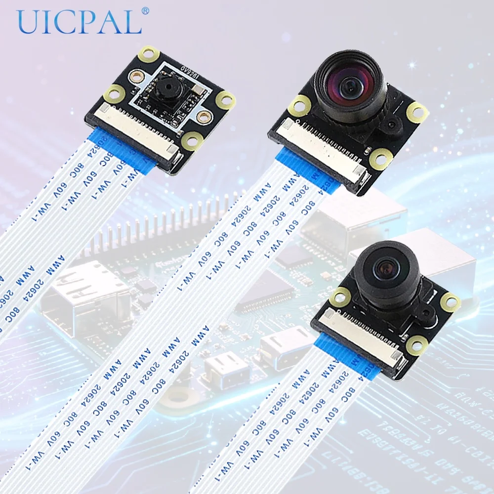 Модуль камеры OV9281 для Raspberry Pi 5, 4, 4B, 3B+, ZERO 2 W, 79, 110, 160 градусов, 1280*800, 1 МП, черно-белый, с глобальным затвором, 120 кадров/с