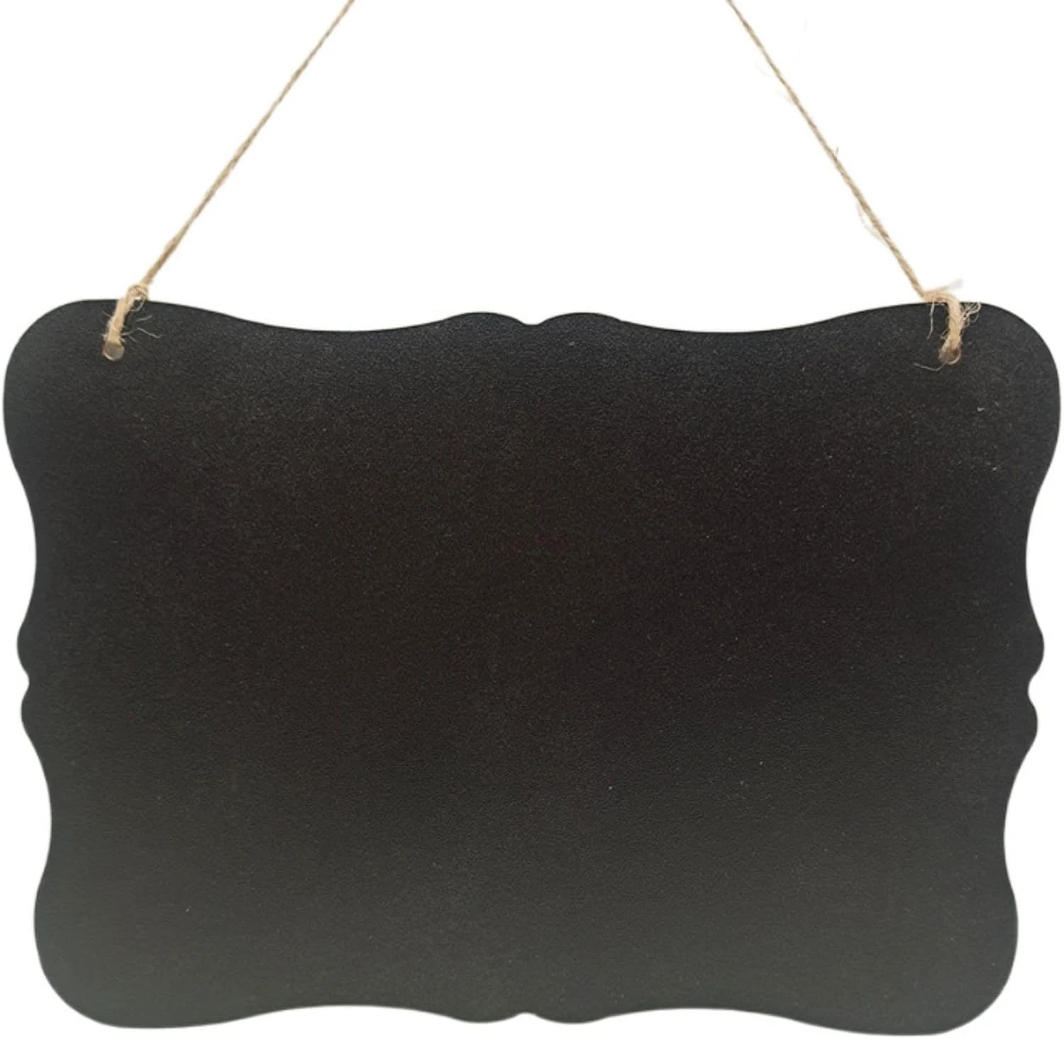 

1pc Multi-purpose Antique Wooden Blackboard Hanging Sign, Both Sides Used, Standard Chalk Message Board Of Shop/bar/barber Shop