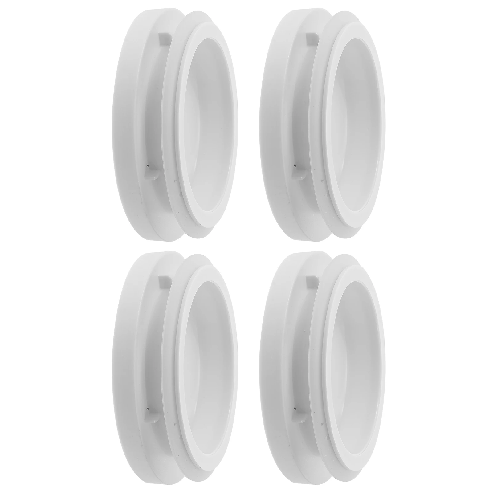 

4Pcs Storage Jar Lid Plastic Cover Airtight Seal for Jams Fruits Vegetables Long Lasting Use Storage Jar Lid