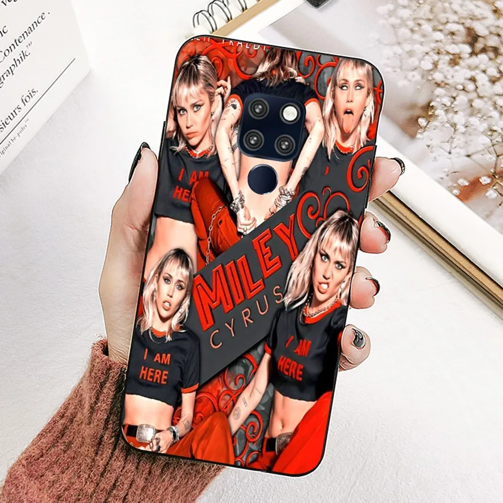 Singer M-Miley C-Cyrus Mousepad For Huawei Mate 10 20 30 40 50 lite pro Nova 3 3i 5 6 SE 7 pro 7SE