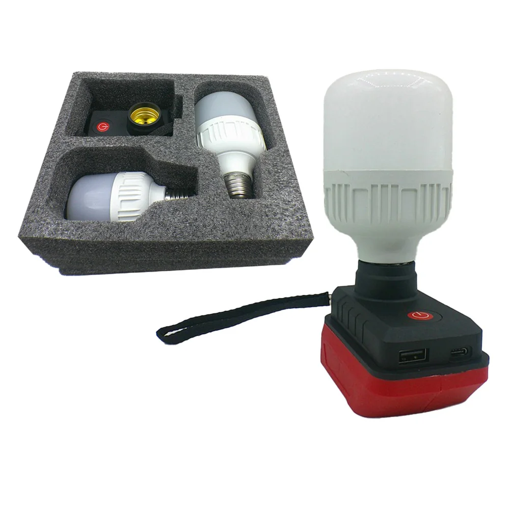 

Button Switch Cordless LED Work Light As Show Led Portable Lantern ABS Plastic Housing Compact Portable Design