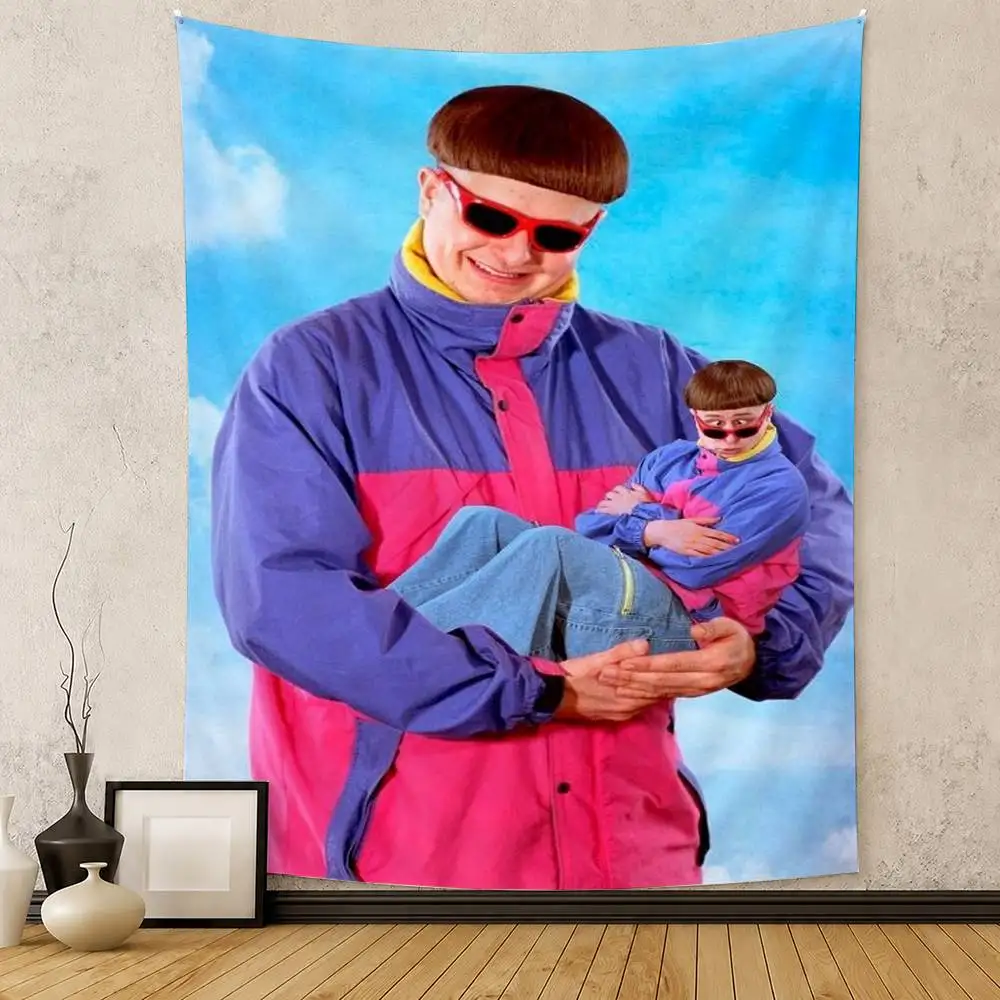 Oliver Tree-Nickell-Hurt Flag Digital Printing Banner for Garage Wall Out Door Decoration