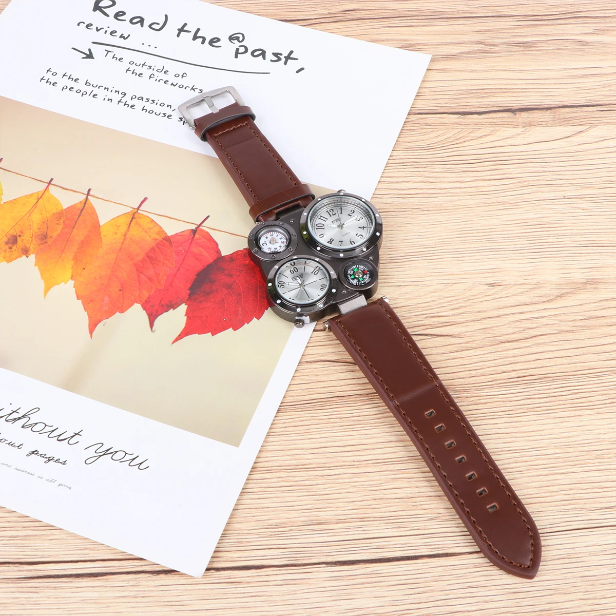 

Temperature Compass Watch Watches Multi- Sports Outdoor Thermometer