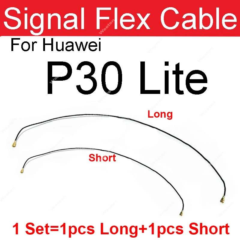 Antenna Signal Flex Cable For Huawei P20 P30 P40 Pro P30 Lite P40 Lite P40 Pro+ Wifi Coaxial Connector Aerial Flex Ribbon