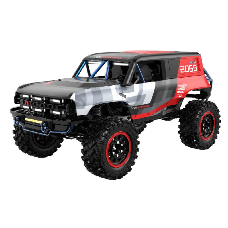 MJX Hyper Go H12P 1/12 Skala 4WD Bezszczotkowy Samochód RC 12km/H Ford Bronco Baja 4x4 Terenowy Samochód Wyścigowy z Pilotem 2.4G
