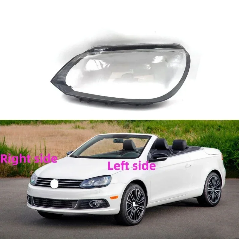 For Volkswagen VW EOS 2010 2011-2015 2016-2024 Replacement Car Headlamp Lens Headlight Shell  Headlight Cover Headlight Glass