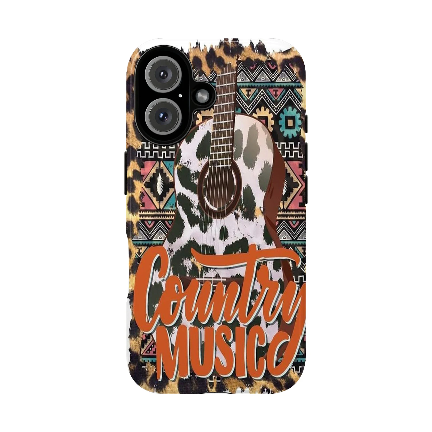 Country Music Guitar Western Cowboy Phone Case For Iphone 16 15 14 13 12 11 Pro Max 13Mini 12Mini XSMAX XR X 7 8 Plus