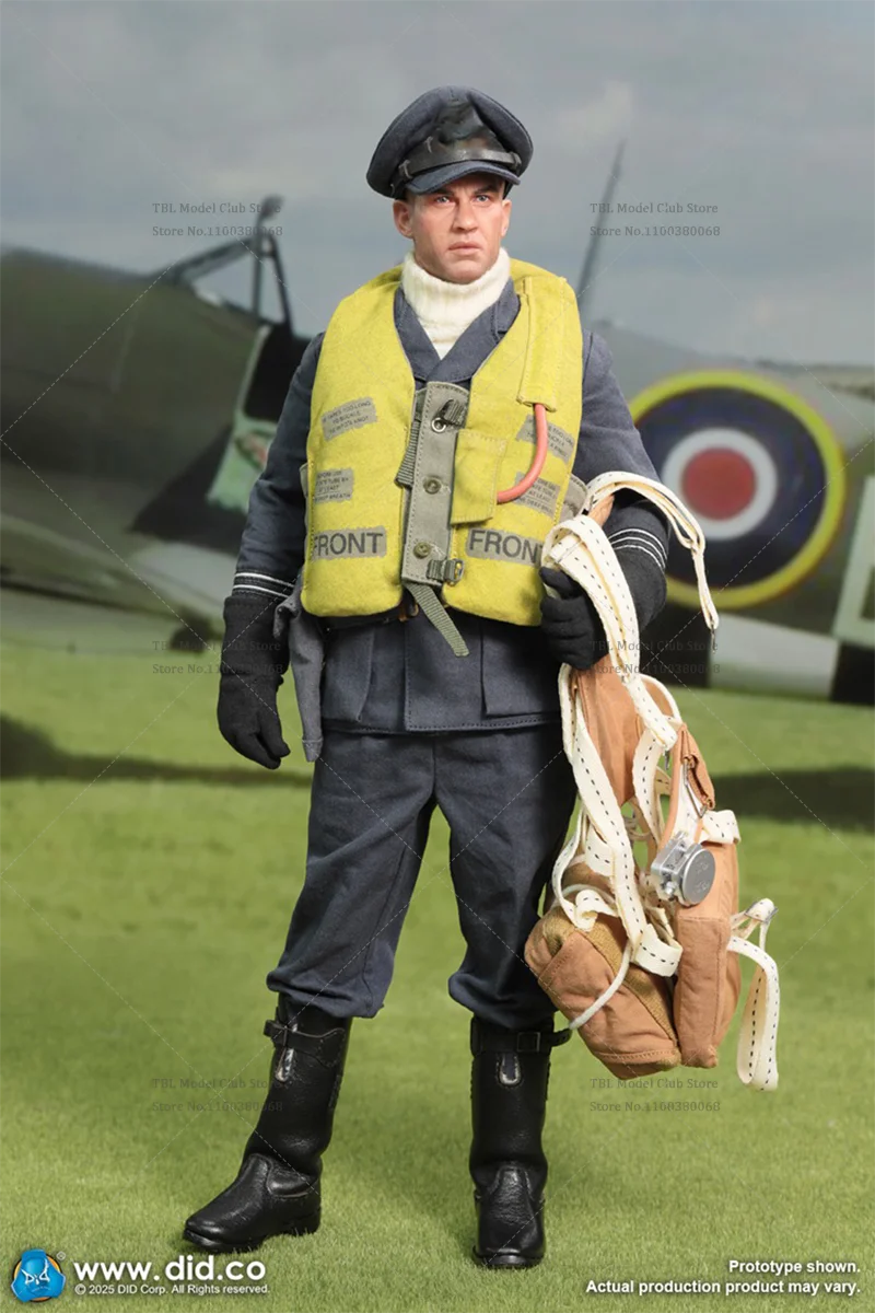 In Stock DID K80187 1/6 Scale Military Affairs Air Force Pilot Squadron Leader  12-inch Full Set Action Figure Male Soldier