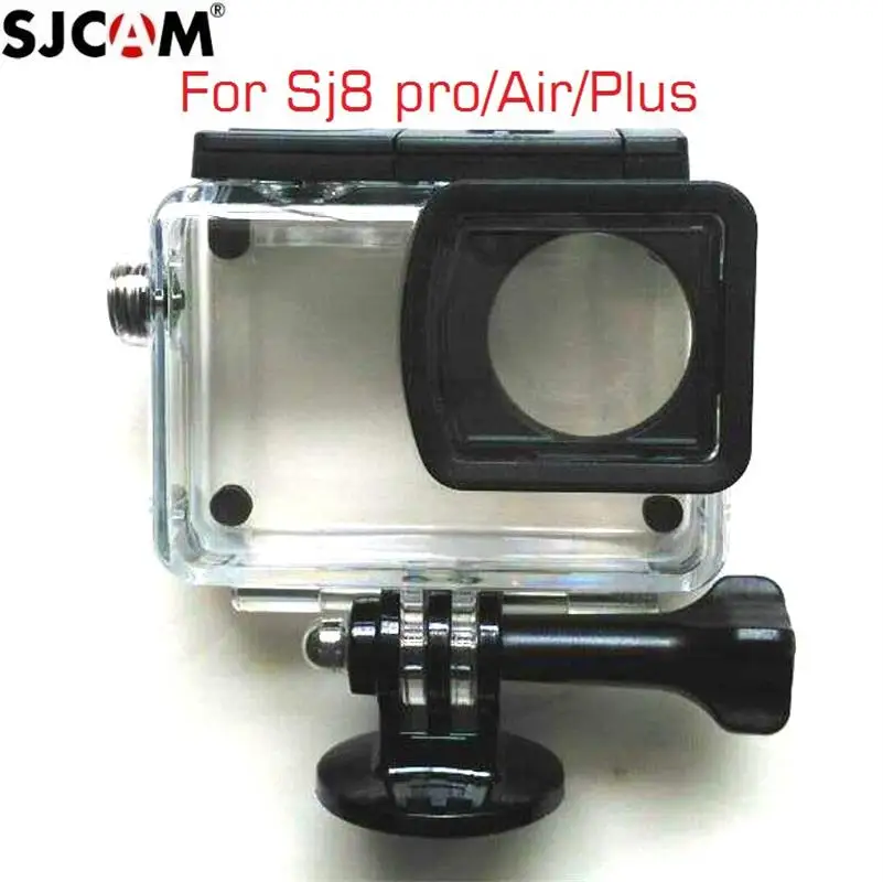 SJCAM SJ8ซองกันน้ำ/Shell ฝาปิดเลนส์กรอง/ดำน้ำกล่อง/สีแดงกรอบสำหรับ Sj8 Pro/plus Action อุปกรณ์เสริมกล้อง