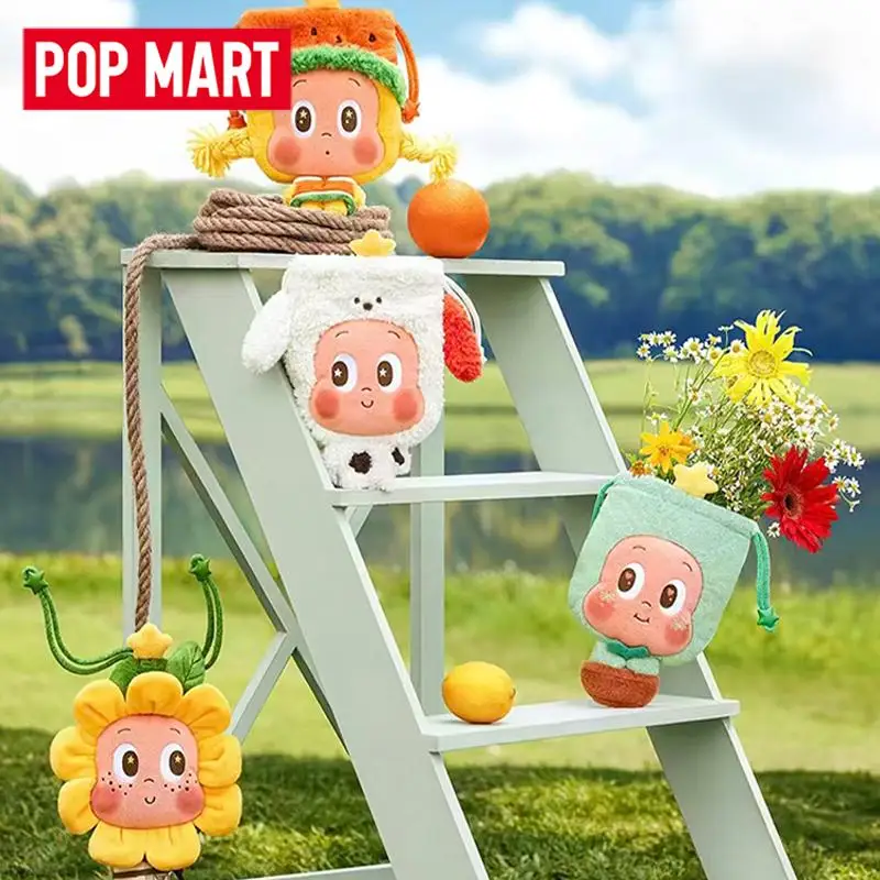 POP MART  Twinkle Twinkle Live The Ordinary Series Drawstring Storage Bag Genuine Blind Box Toys Mystery Box Doll Guess Bag Cute