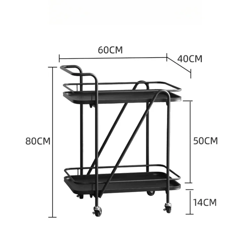 

Trolley Hotel Restaurant Wine Cart Mobile Cake Delivery Trolley
