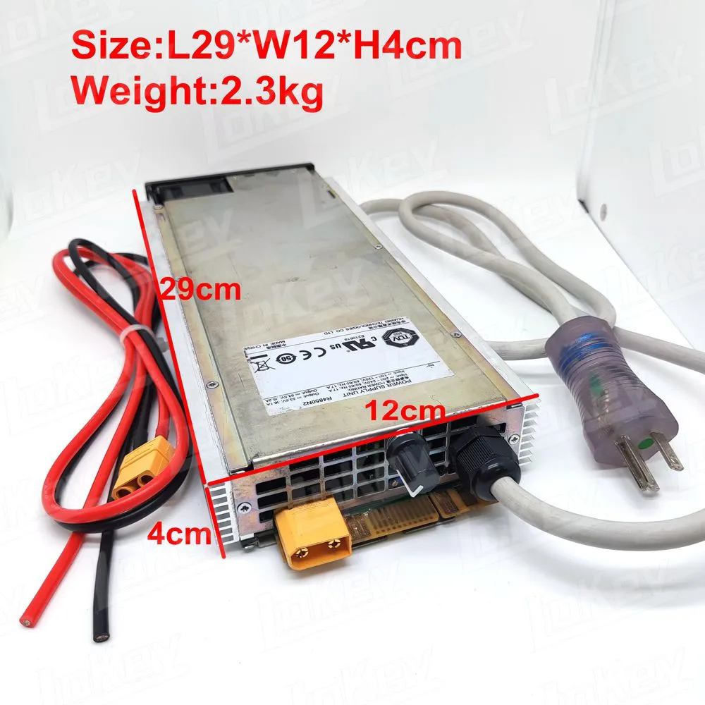 4000W 48V 60V 72V 84V 10A 20A 30A 40A bieżąca ładowarka lipo lifepo4 AGM żel akumulator kwasowo-ołowiowy chargeur cargador carregador