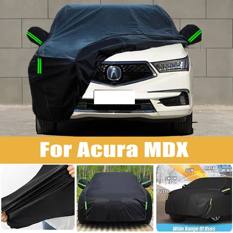 

For Acura MDX Full Car Cover Four Seasons Outdoor Sun Anti UV Rain Snow Dust Protection Oxford Cloth Accessories