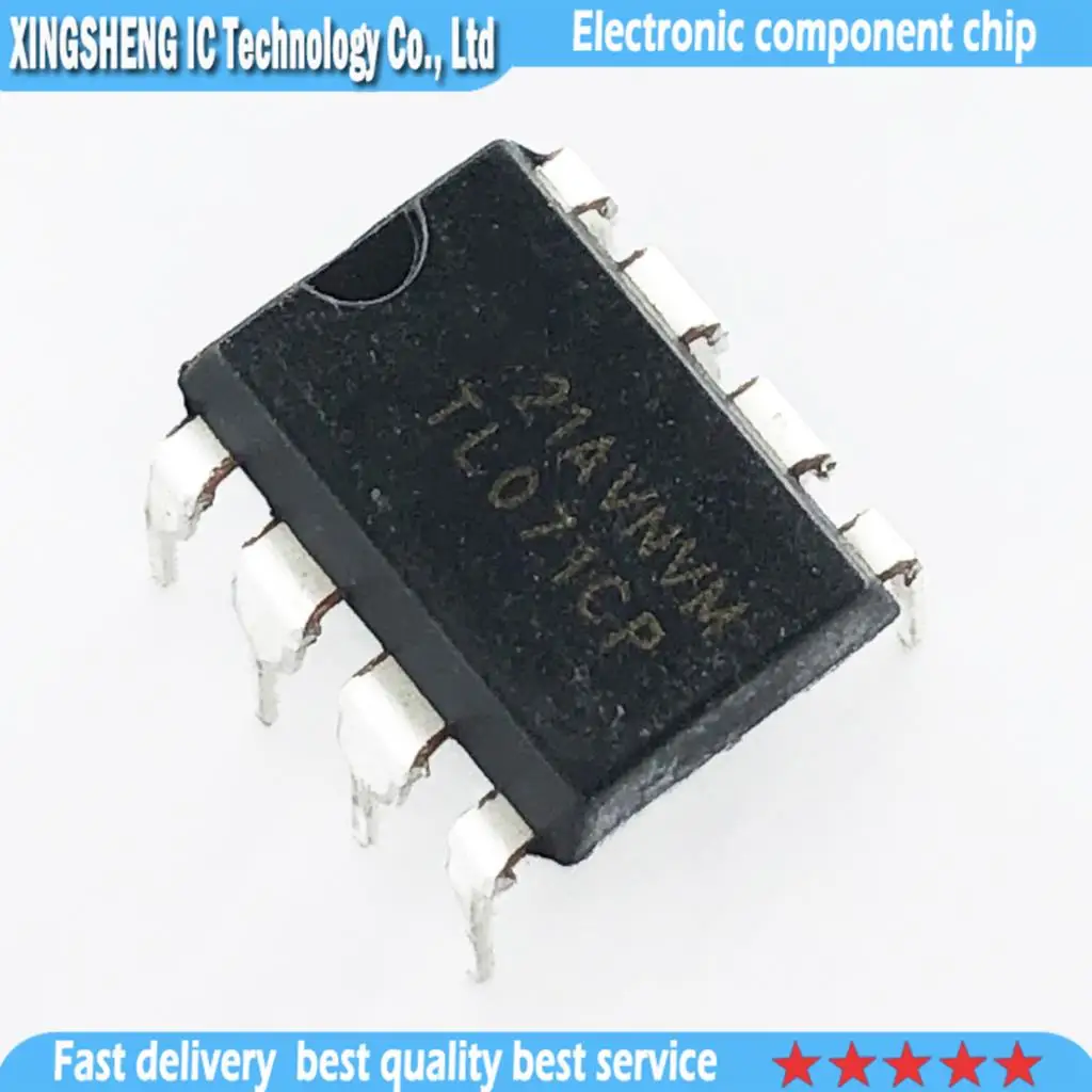 10pcs TL071CP TL071C TL071 DIP-8  In Stock