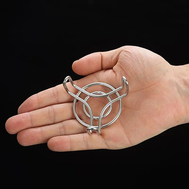 Compact Steaming Rack in Stainless Steel, Ultra Small, Height Adjustable, Suitable for Health Pot, Thermos Cup