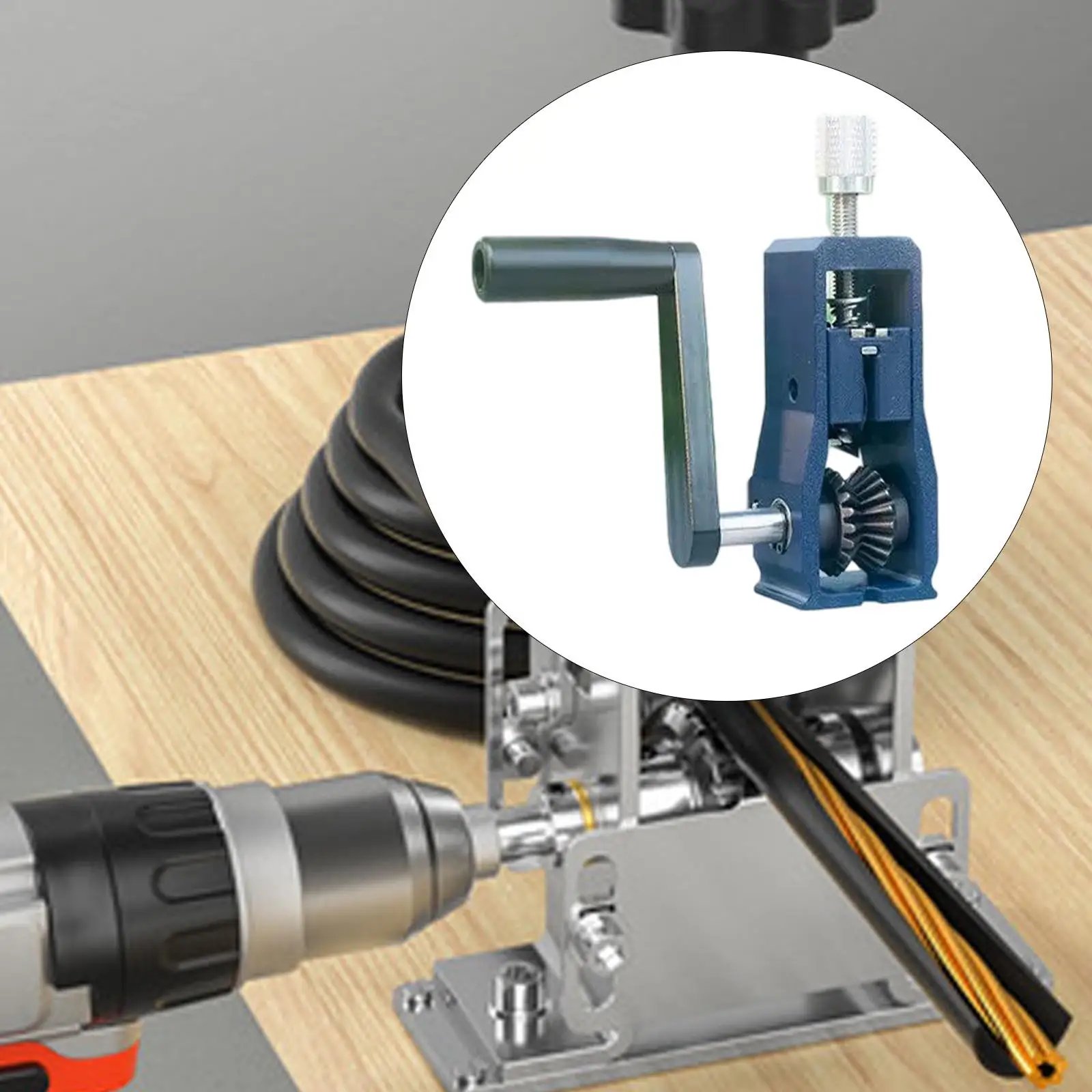 آلة تجريد الأسلاك مع أداة التعامل مع مرفق كرنك اليد النحاس، DIY، المحمولة، أداة تجريد الأسلاك، متجرد الكابلات، دليل #2