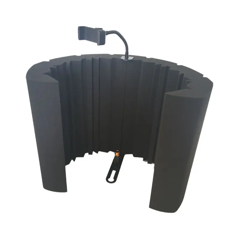 F5 High-Density Foam Soundproof Cover For Recording Microphone, Windscreen, Soundproofing Screen, Sound-Absorbing Cover