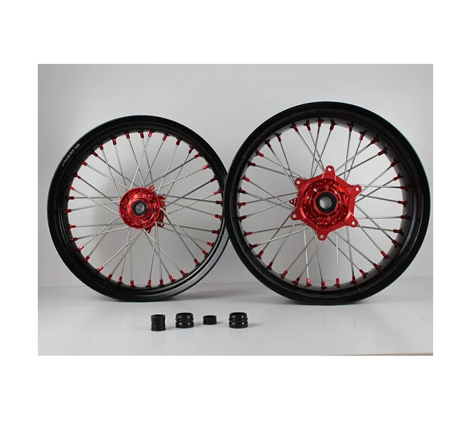 High Quality  Aluminum Alloy 17  Motorcycle Supermoto Wheels for Honda CRF 250 450