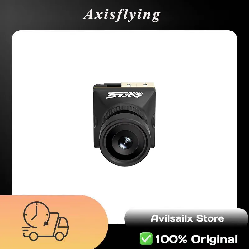 Axisflying NAJA Pro Camera For FPV Drone 1500TVL FOV125° 5-28V 1:1.8 19mmX19mm CVBS Camera For Drone Accessories DIY Part