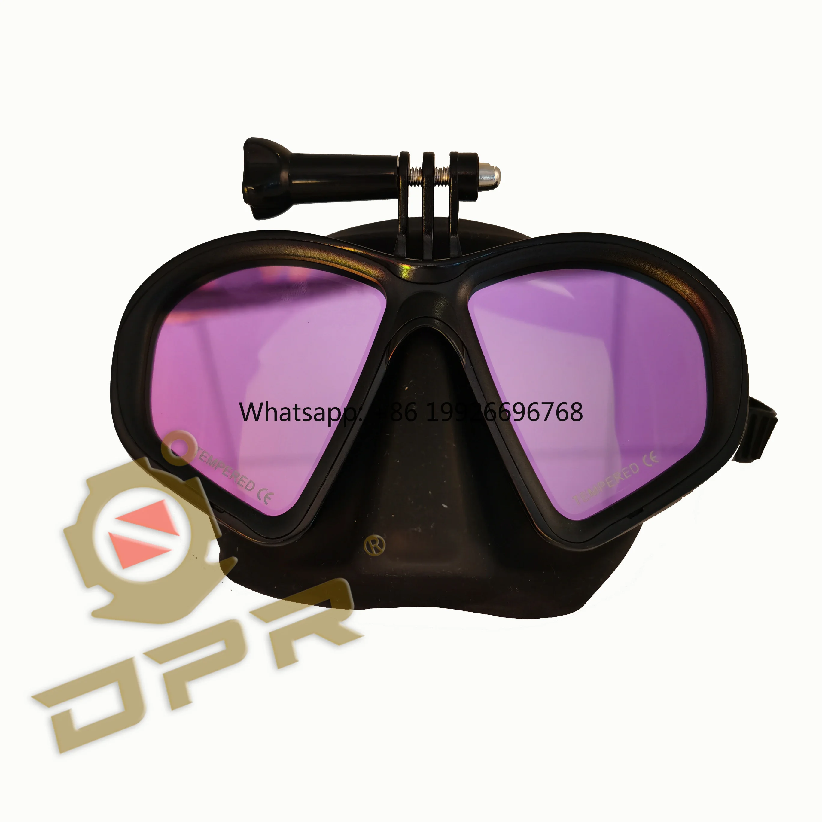 

Low Volume Spearfishing and Free Diving Mask with Go-pro Mount factory