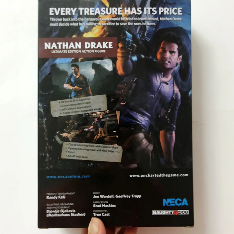 NECA Uncharted 4 A thief\'s end NATHAN DRAKE Action Figure Model Toys Collectable Doll Creative Present For Kids