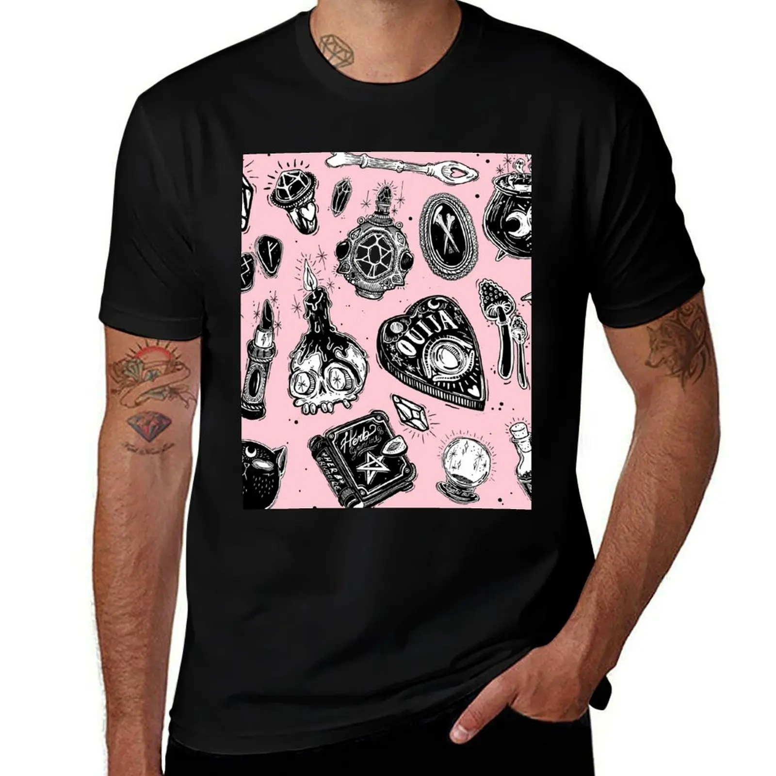 

Witchy T-Shirt boys whites anime tshirt anime shirt Men's t-shirts