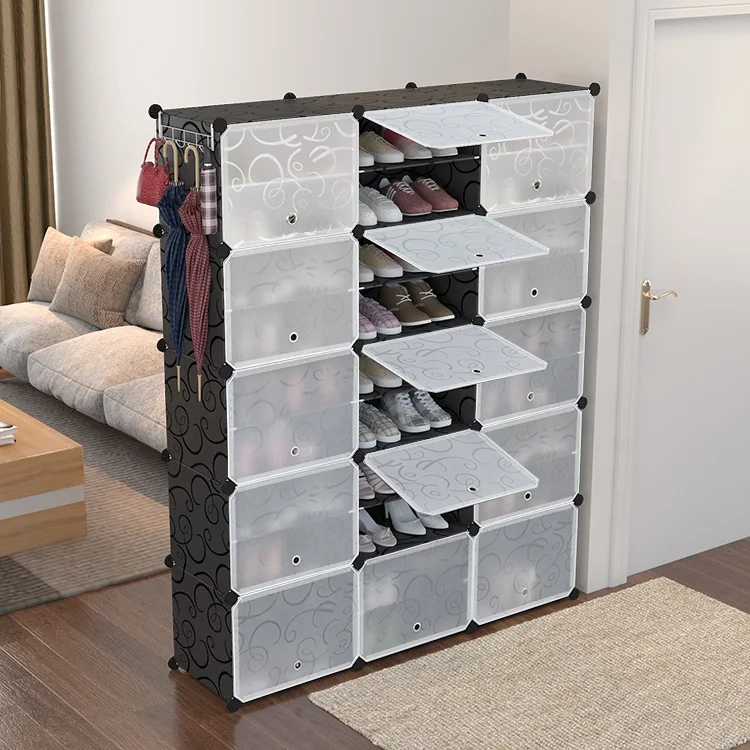 Living Room Cheap Shoes Storage Cabinets Portable Shelf Rack Organizer