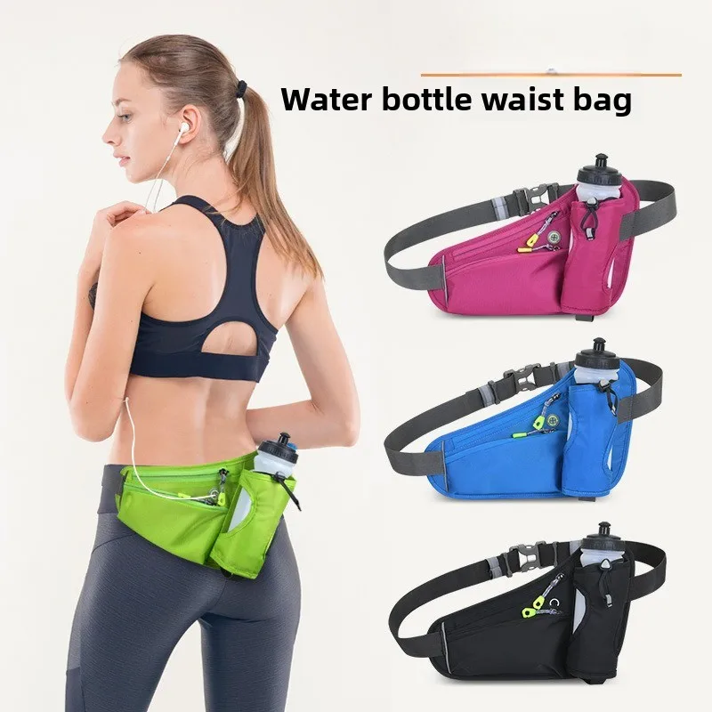 

Outdoor Sports Waist Bag, Multifunctional Fitness Water Bottle Waist Bag, Waterproof Running Phone Bag
