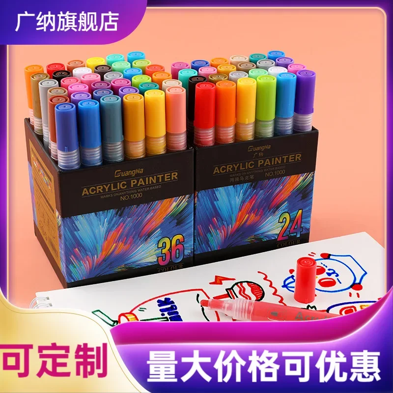 

Акриловый маркер, картина тела, керамическое украшение, альбом «сделай сам», черная карта, граффити, ручка для рисования на водной основе