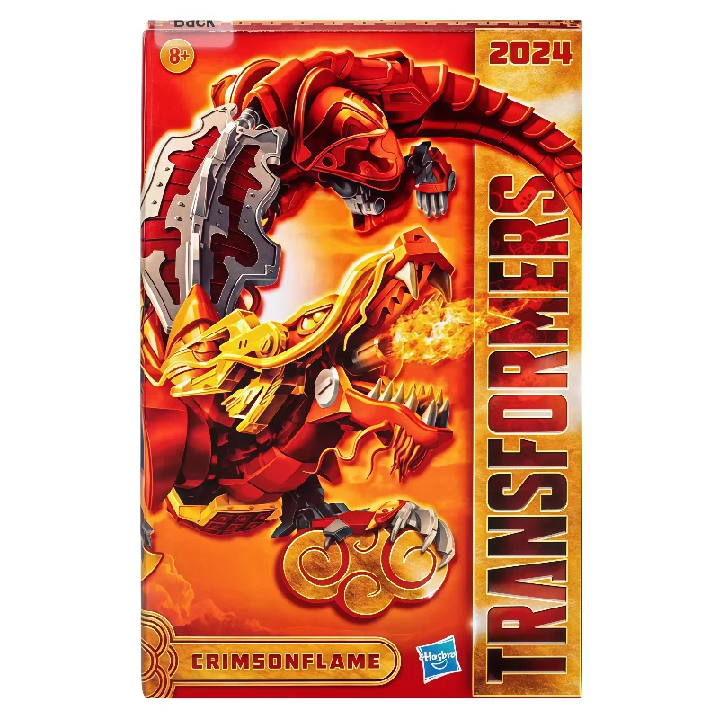 In Voorraad Hasbro Transformers Speelgoed 2024Het Jaar van De Loong Limited Edition Crimsonflame Vervorming Robot Model Verzamel Speelgoed