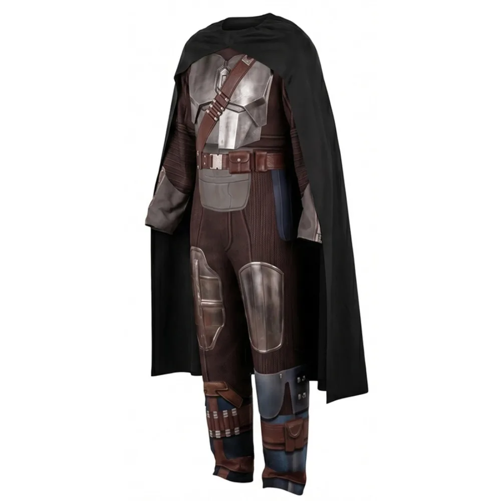 Rey Female Din Djarin Male Cosplay Costume Anime Cosplay Set Halloween PartyStagePerformanceCOS110-XXXL Soft Fabric in Star Wars - view 6
