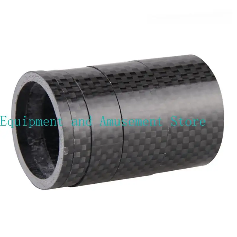 

Y1UC 5 Pcs Road Bicycles Headset Washer Bike Stem Headset Spacers Carbon Fiber Bike Fork Washer Bicycles Accessories