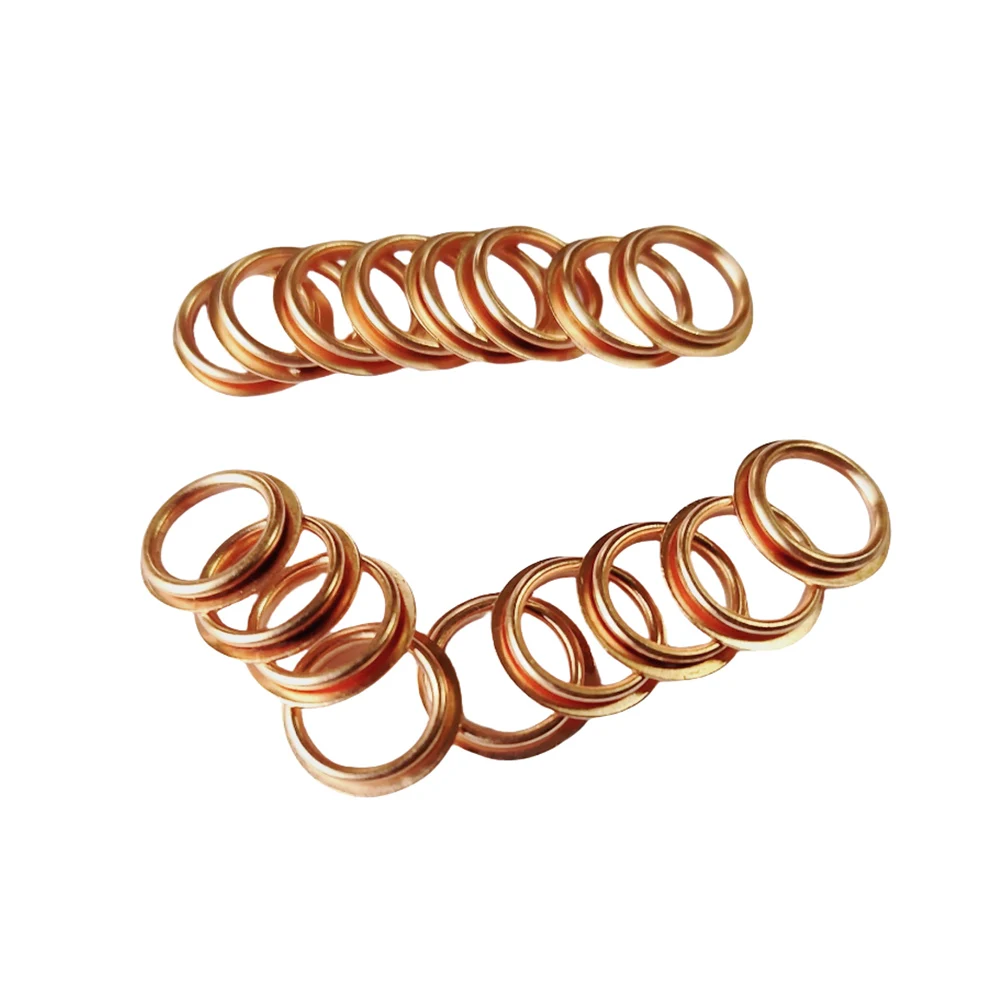 20PCS/50PCS/100PCS Injector Gasket for Mitsubishi Delica Pajero L200 L400 4D56 4M40 4D65 4D68 4D55 MD070718