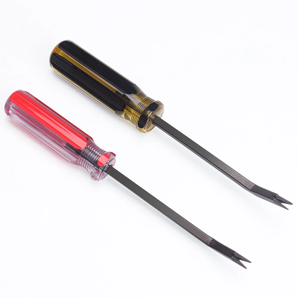 

1Pc V Type Screwdrivers Nail Puller Nail Driver Pry Tools Nail Remover 200mm For Home Repair Tools Workshop Hand Manual Tools