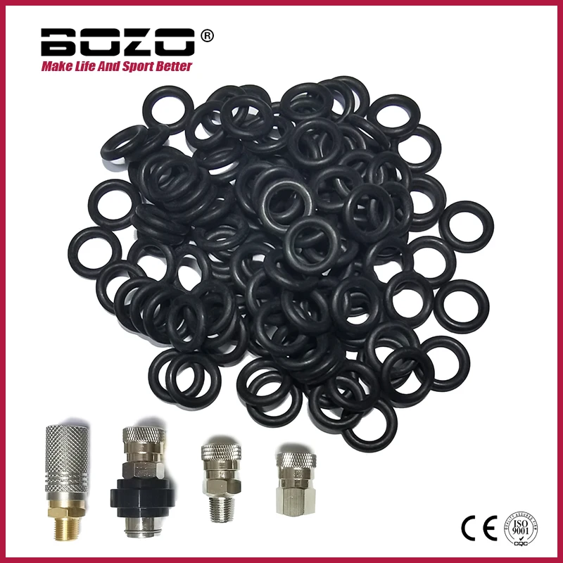 

High Strength NBR Sealing Orings O-rings 75 Duro for 8mm Quick Disconnect Diving Mountaineering Accessories