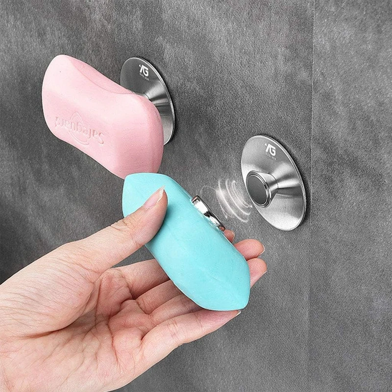 Stainless Steel Magnetic Soap Holder Waterproof, Moisture Resistant, Rust Resistant, Strong Load Capacity