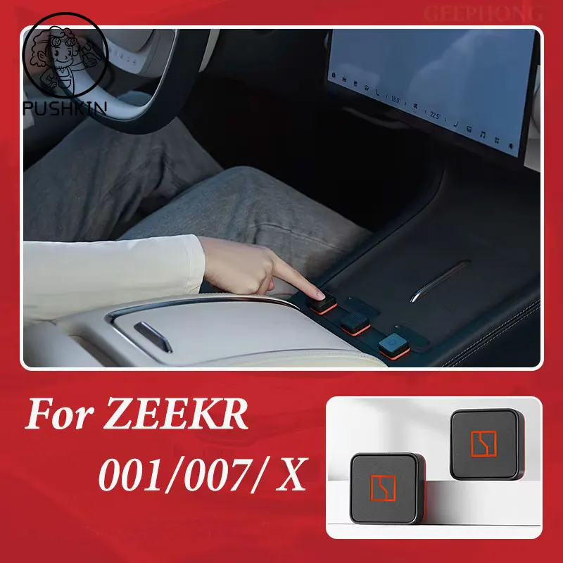 

2PCS Car Lingdong Tie Bluetooth Connection Device Stickers For GEELY Zeekr 001 007 GEELY X 2023 2024 2025 Decorate Accessories