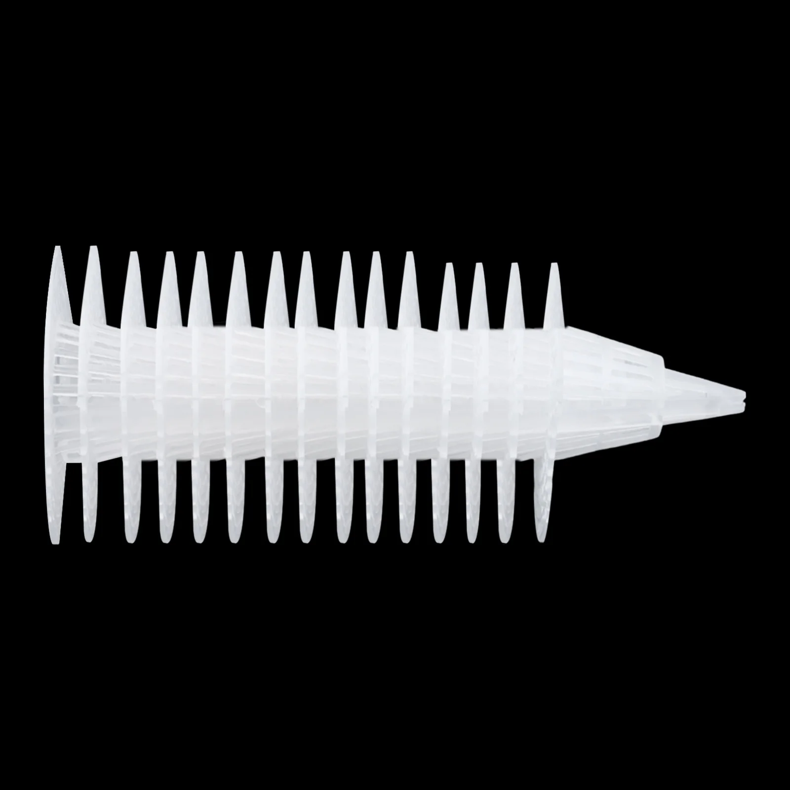 Plastic Tapered Mesh Inserts for Planters 15pcs with 3 Size Variety to Aid in Water Drainage and for root for zone Oxygenation