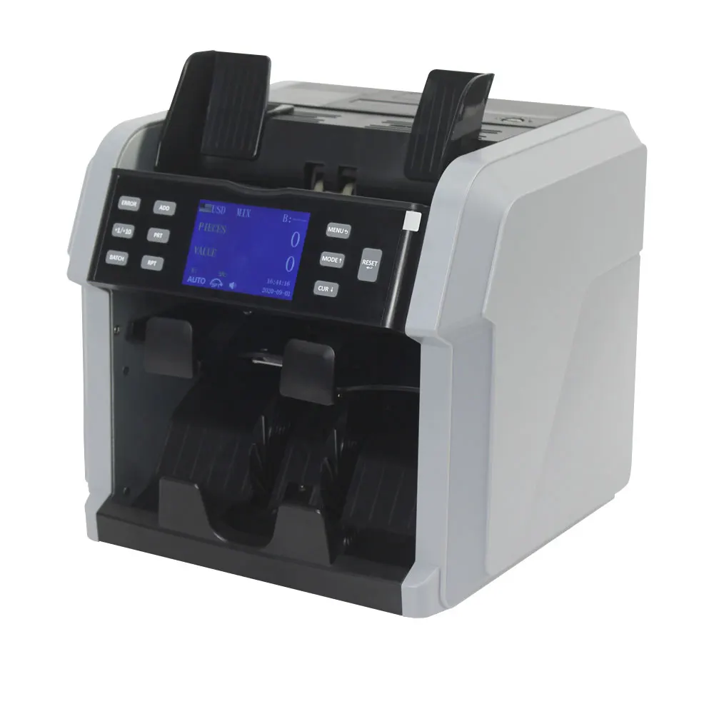 Xindabill Money Counting Machine Fake Money EURO Currency Detectors With CIS Image Receipt Print Function XD-2400 Bill Counter
