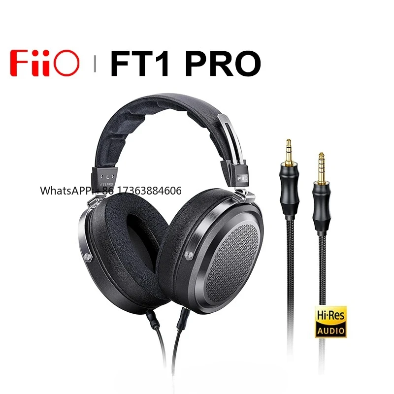 

2026 sellingFiiO FT1 Pro Open-Back Planar Driver Headphone Magnetic Wired Hi-Fi Headset Hi-Res Audio for Home Studio Recording