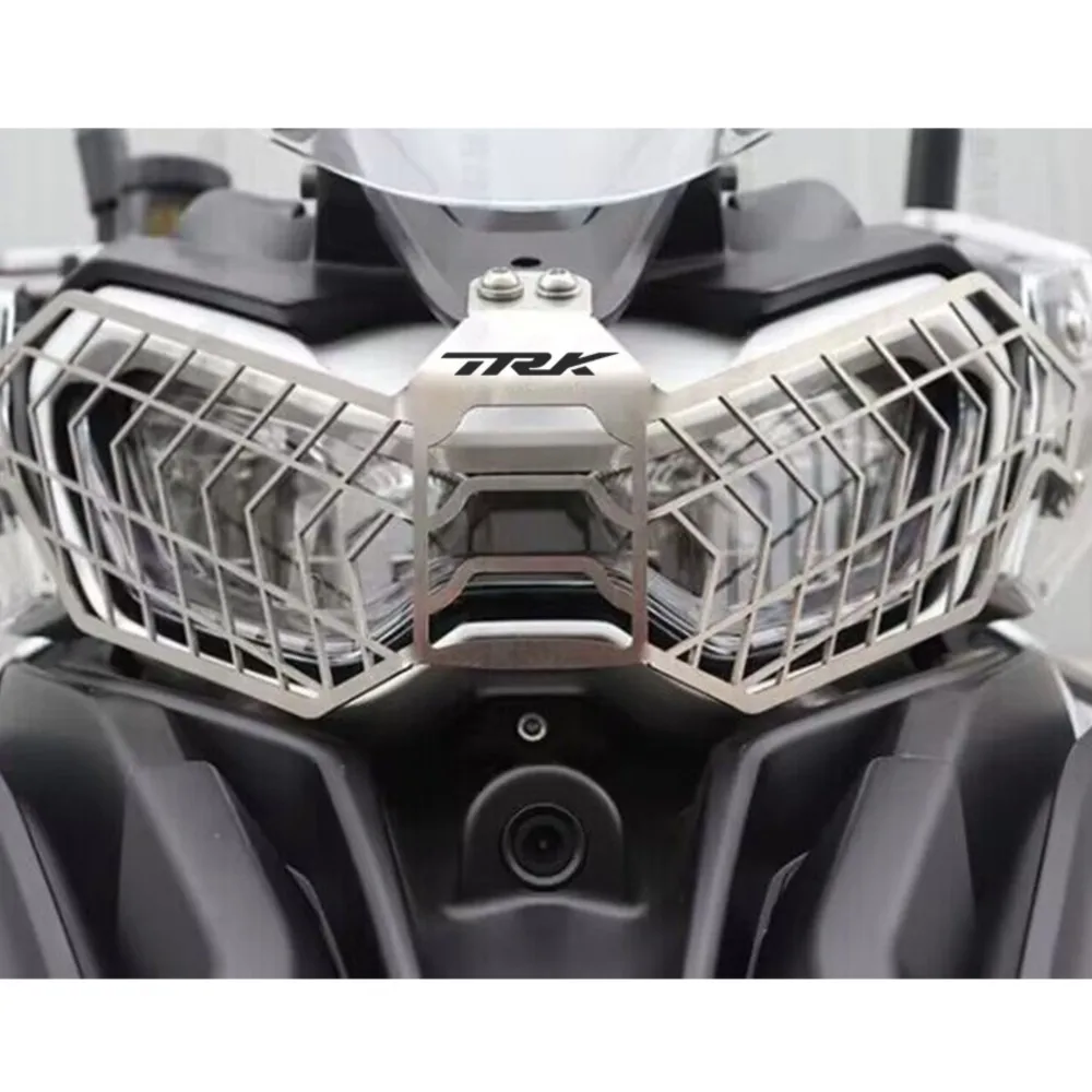 For BENELLI TRK 702 X TRK702X TRK702 X 2022-2023 TRK702 X Motorcycle Accessories Headlight Grille Guard Cover Grill Protector