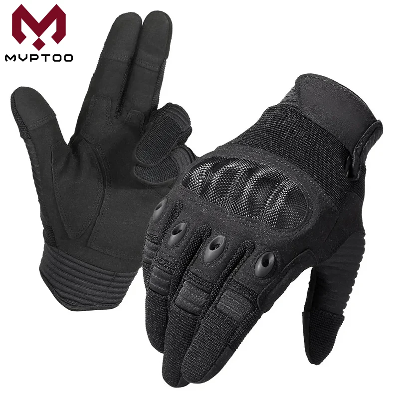 Touch Screen Tactical Gloves Motorcycle Motocross Moto Biker Cycling Outdoor Sport Skidproof Wear Resistant Full Finger Glove