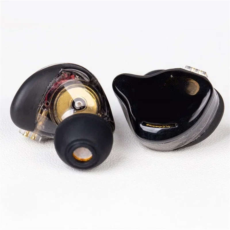 Audio coffee bean coffee bean single action ring HIFI in-ear earphone live broadcast Type-C port