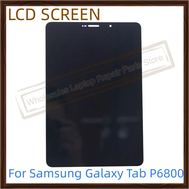 

For 7.7 Samsung Galaxy Tab P6800 LCD Touch Screen Display Digitizer Assembly with frame