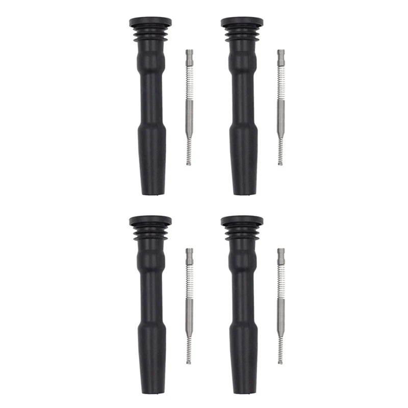 4 PCS Ignition Coil Rubber Sleeve For - A3 SKODA OCTAVIA GOLF VII POLO- 04E905199A 06H905110D