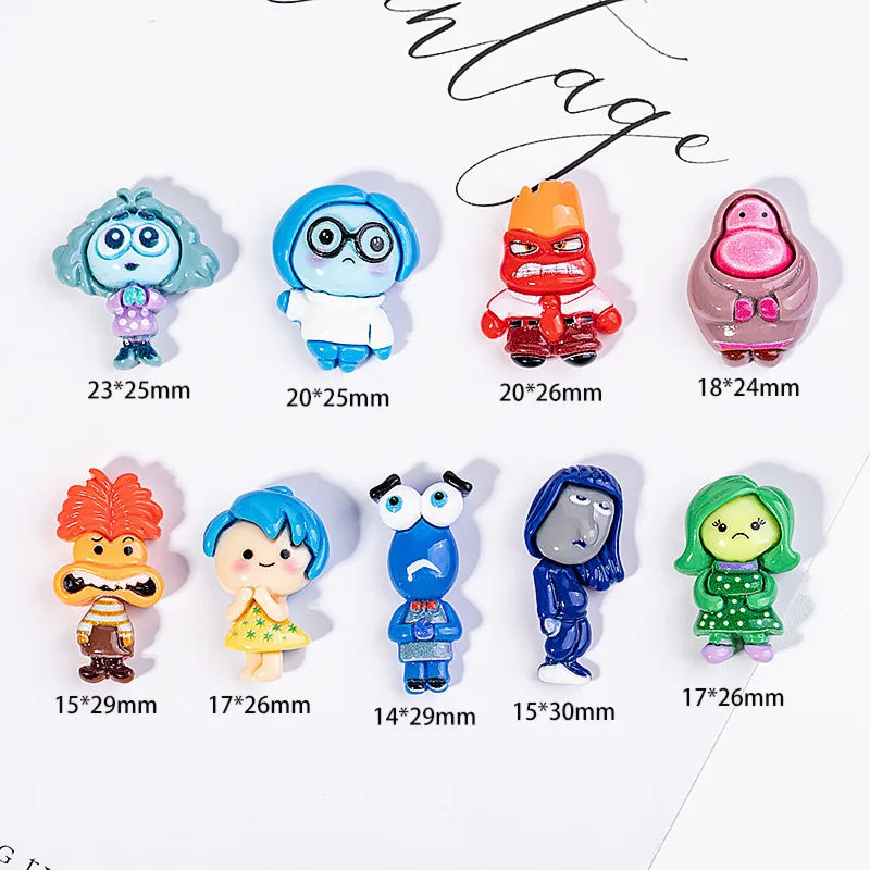 

MINISO Disney Inside Out Shoe Charms ABS Cartoon Shoes Decoration Accessorie Buckle DIY Clogs Sandal Wristband Birthday Gifts