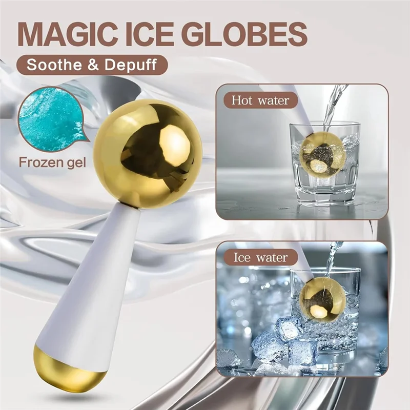 

INLIG-Ice Globes For Face Eyes Cold Stick Facial Massager For Beauty Routines Skin Care